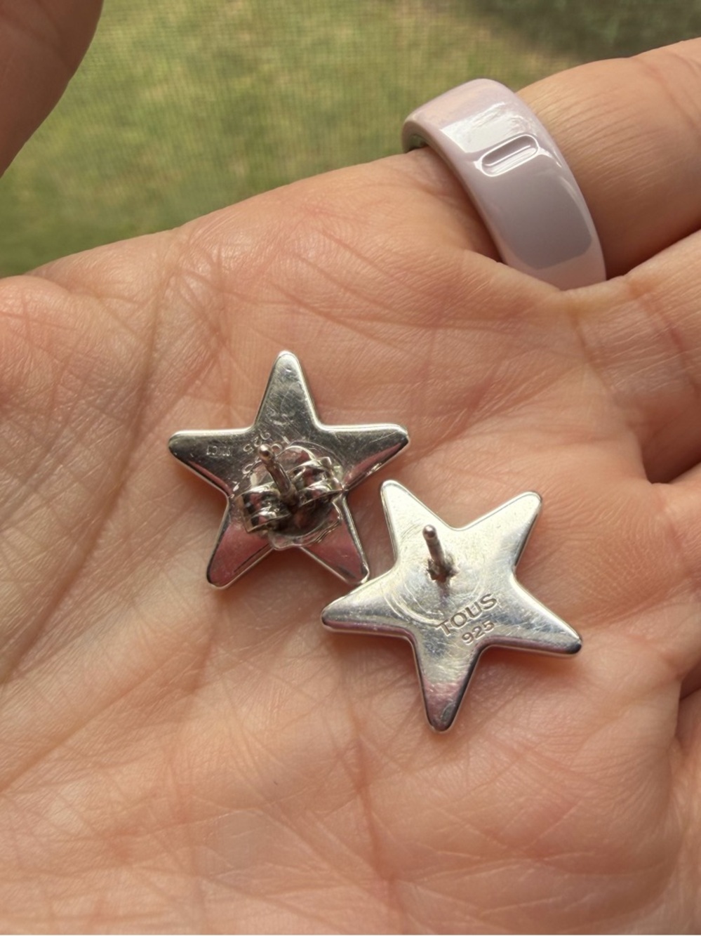 Tous .925 sterling silver star studs earrings - Picture 4 of 5